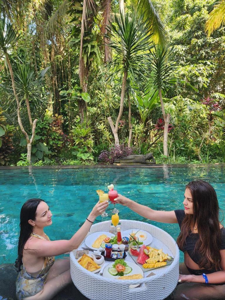 Luxury 3Br Infinity Jungle View Aashaya Villa Ubud Экстерьер фото